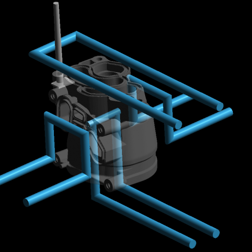 Abbildung 2: Layout der Temperierkanäle (c) SIGMA Engineering GmbH